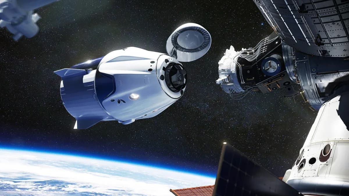 SpaceX Capsule Docking