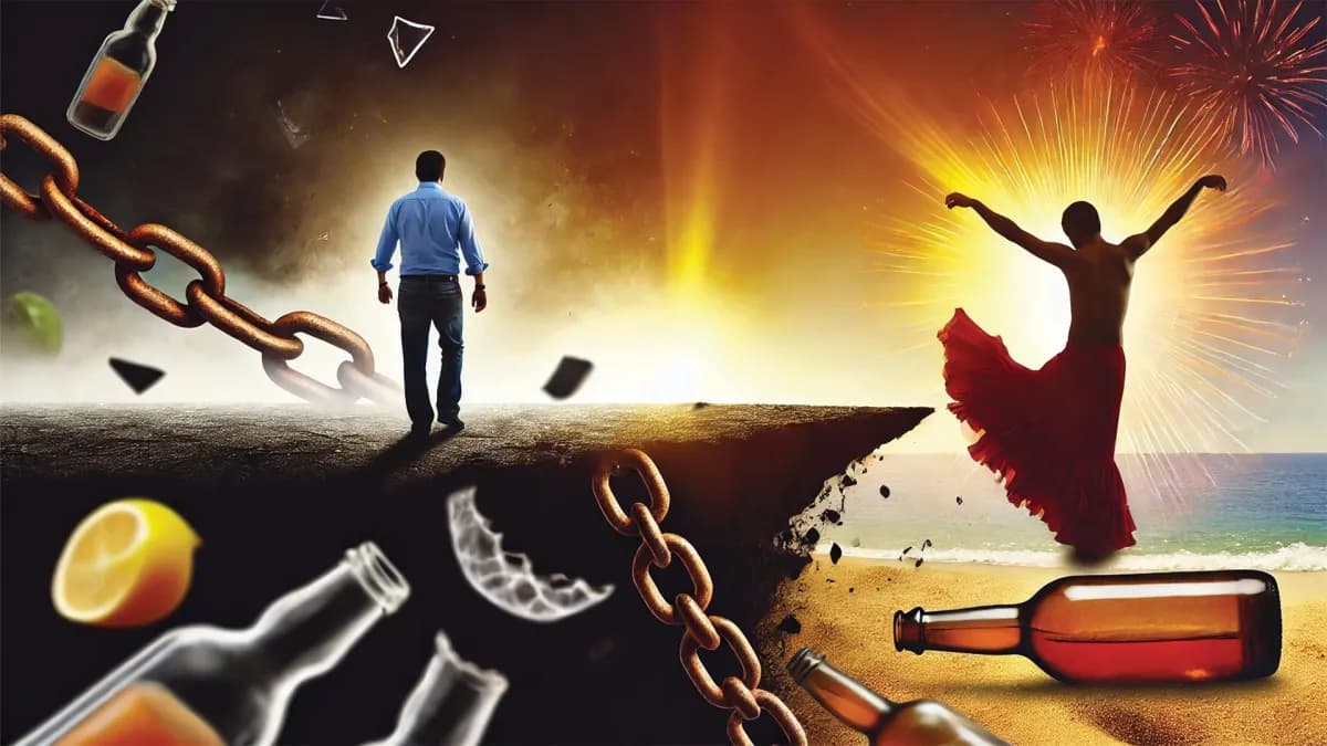 attract alcohol addiction theme