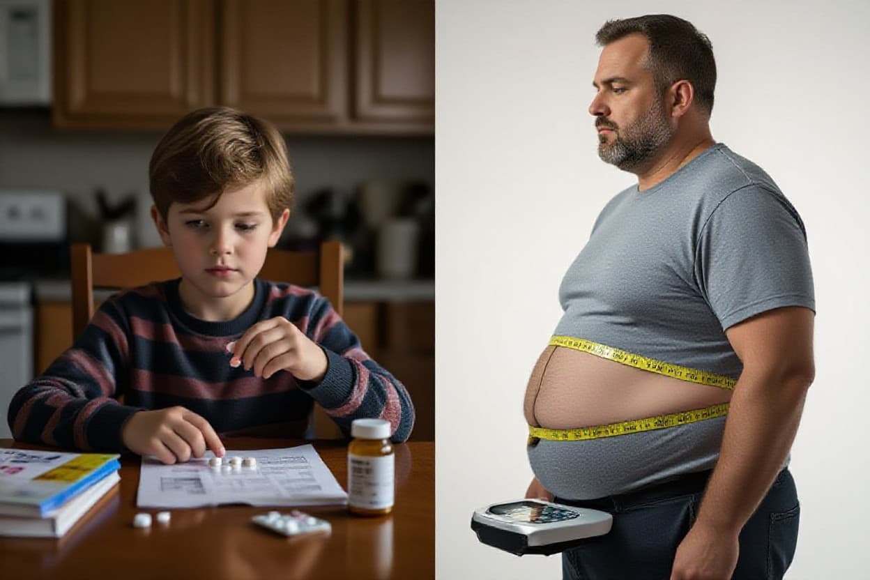 The Rebound Effect: How ADHD Treatment Impacts Weight from Childhood to Adulthood