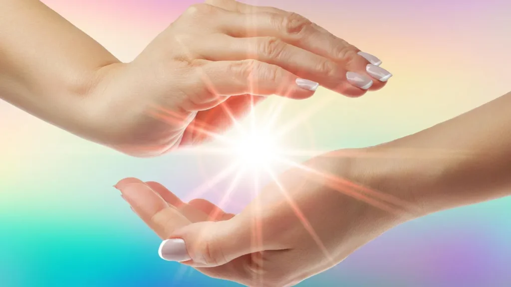 Hands and Sun Glow