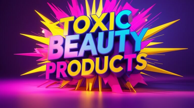 Toxic beauty products